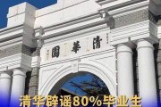 80%毕业生出国不归？清华发声 真相震撼!