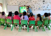 幼儿教资面试试讲逐字稿：《家在哪里》
